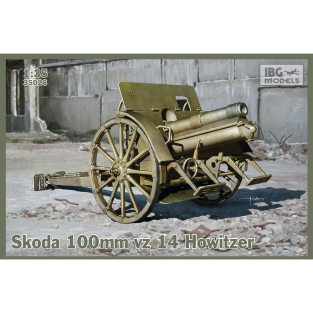 1:35 Гаубица Шкода 100м вз 14 (Skoda 100mm vz 14 Howitzer) 1:35 Гаубица Шкода 100м вз 14 (Skoda 100mm vz 14 Howitzer)