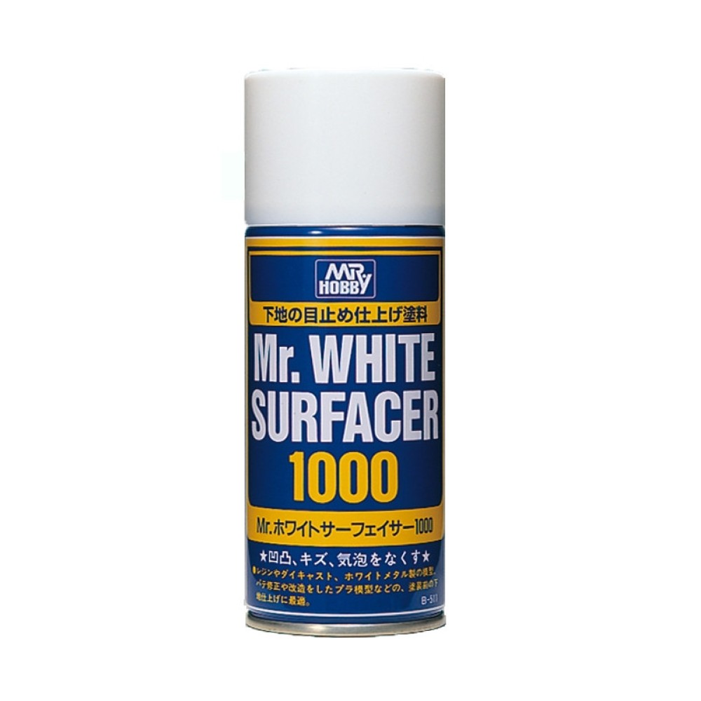 B-511 Спрей-грунд Mr. White Surfacer 1000 Spray (170 ml)