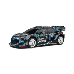 FORD PUMA RALLY1 HYBRID BLACK GOODWOOD FESTIVAL OF SPEED 2021