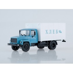 GAZ-3307 Van Truck "Bread", Blue-White