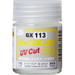 GX-113 Mr. Color GX Super Clear III UV Cut Flat (18ml)
