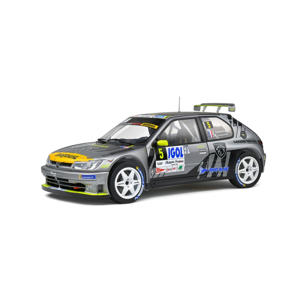 PEUGEOT 306 MAXI GREY #5 F.DELECOUR / J.R.GUIGONNET RALLYE DU MONTE CARLO PEUGEOT 306 MAXI GREY #5 F.DELECOUR / J.R.GUIGONNET RALLYE DU MONTE CARLO
