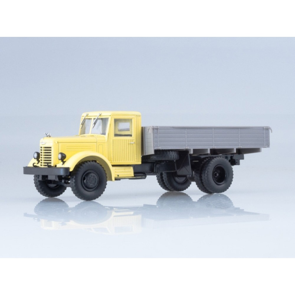 YaAZ-200 Flatbed Truck, Yellow-Grey YaAZ-200 Flatbed Truck, Yellow-Grey