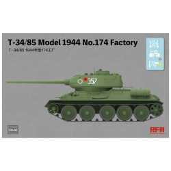 1:35 Съветски танк T-34/85 Модел 1944 Фабрика No.174