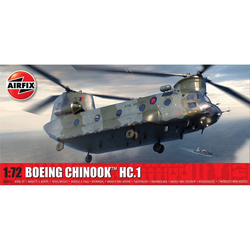1:72 Военен хеликоптер на САЩ Боинг Чинук ХЦ 1 (Boeing Chinook HC 1) 1:72 Военен хеликоптер на САЩ Боинг Чинук ХЦ 1 (Boeing Chinook HC 1)