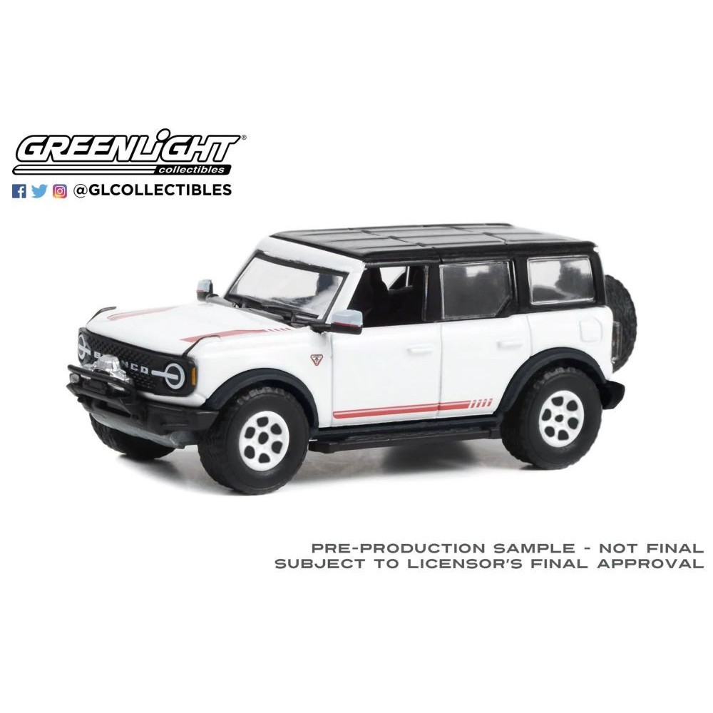 Ford Bronco “Bronco 66” First Edition 2021 (Lot #3001) - Oxford White with Black Roof - Barrett-Jackson 'Scottsdale Edition' Series 11
