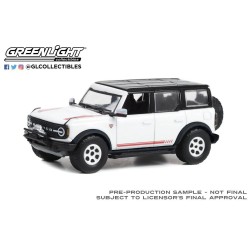 Ford Bronco “Bronco 66” First Edition 2021 (Lot #3001) - Oxford White with Black Roof - Barrett-Jackson 'Scottsdale Edition' Series 11