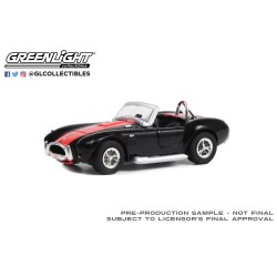Shelby Cobra 427 1965 (Lot #3002) - Black with Red Stripes - Barrett-Jackson 'Scottsdale Edition' Series 11