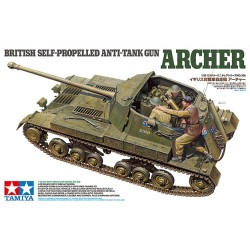 1:35 Британско самоходно противотанково оръдие Арчър (British Anti Tank Gun Archer - Self Propelled) - 3 фигури