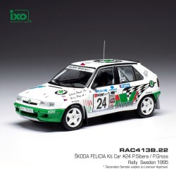 Skoda Felicia Kit Car - No.24 - Rallye WM - Rally Schweden - P.Sibera/P.Gross - 1995