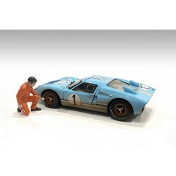 Умалена фигура - Механик в оранжев гащеризон (MECHANIC JERRY, ORANGE) (1:24)