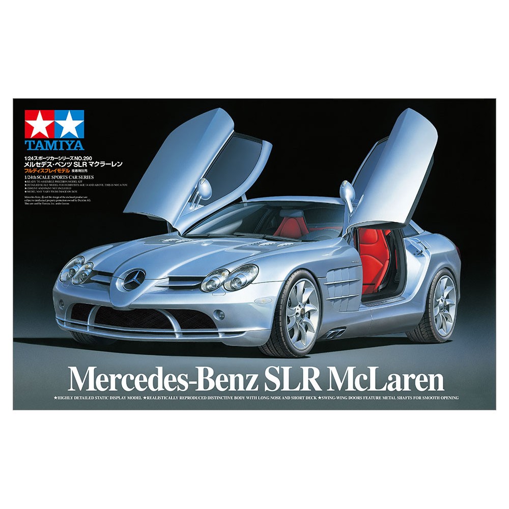 1:24 Автомобил Mercedes-Benz SLR McLaren 1:24 Автомобил Mercedes-Benz SLR McLaren