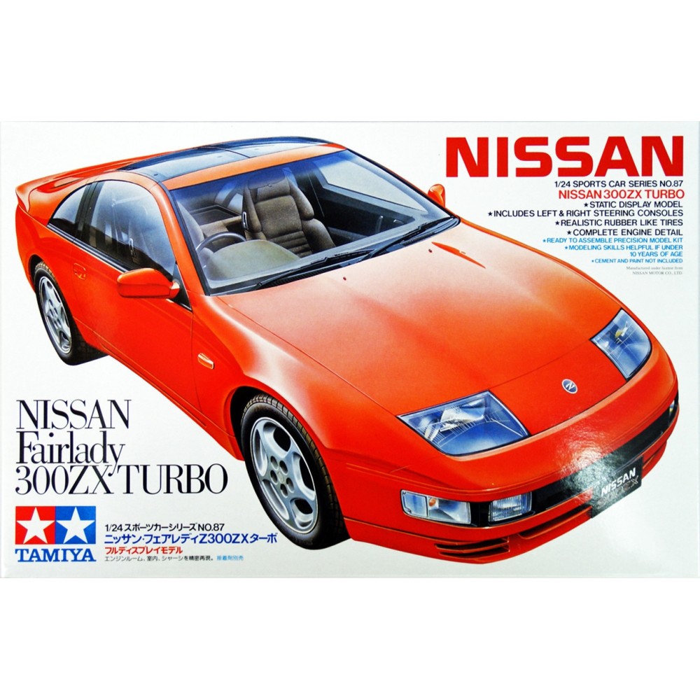 1:24 Автомобил Nissan 300ZX Turbo 1:24 Автомобил Nissan 300ZX Turbo