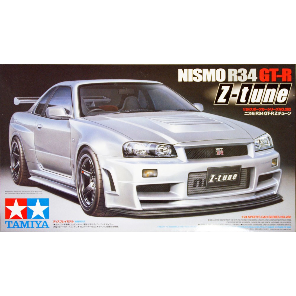 1:24 Състезателен автомобил NISMO R34 GT-R Z-tune 1:24 Състезателен автомобил NISMO R34 GT-R Z-tune