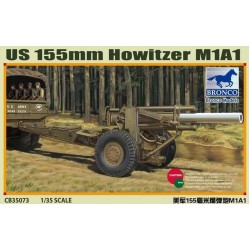 1:35 Американска гаубица М1А1 155мм (M1A1 155mm), Втора световна война