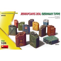 1:24 Германски контейнери за гориво 20л (Jerrycans 20L German Type)
