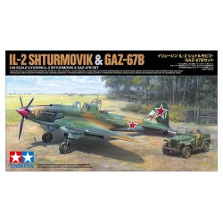 1:48 Ilyushin IL-2 Shturmovik and GAZ-67B Set