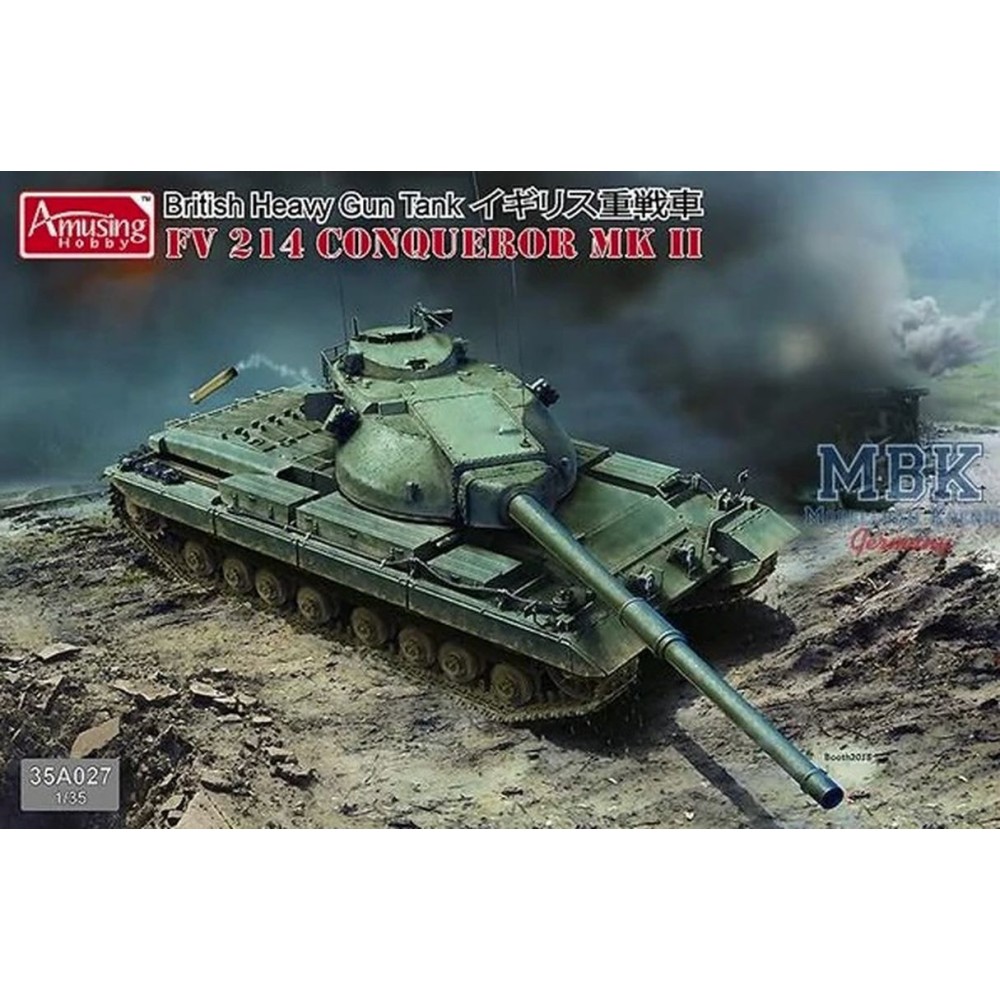 1:35 Британски тежък танк ФВ 214 Завоевател Мк II (British Heavy Gun Tank FV 214 Conqueror MK II) 1:35 Британски тежък танк ФВ 214 Завоевател Мк II (British Heavy Gun Tank FV 214 Conqueror MK II)