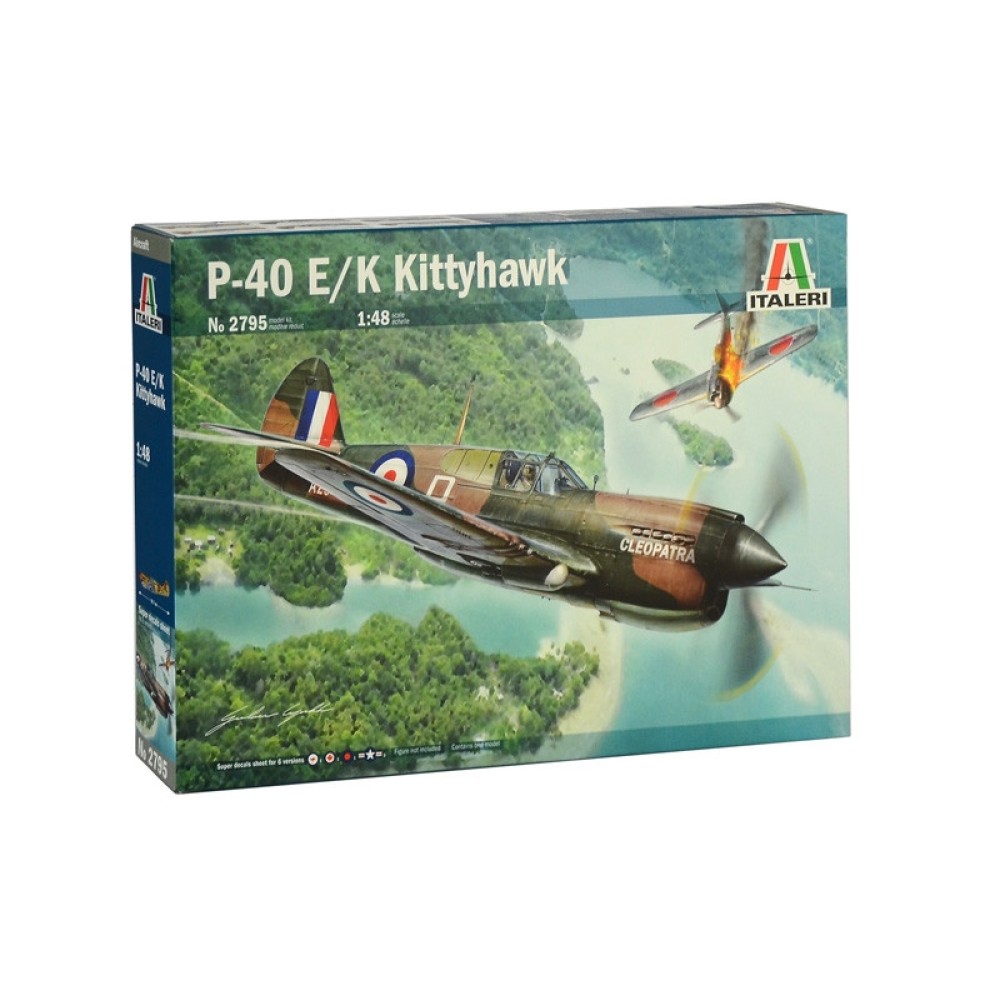 1:48 Американски изтребител П-40 Е/К КИТИХОУК P-40 E/K KITTYHAWK 1:48 Американски изтребител П-40 Е/К КИТИХОУК P-40 E/K KITTYHAWK