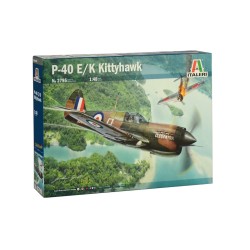 1:48 Американски изтребител П-40 Е/К КИТИХОУК P-40 E/K KITTYHAWK