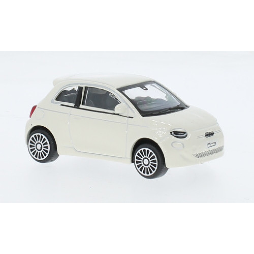 Fiat 500e, white, 2021