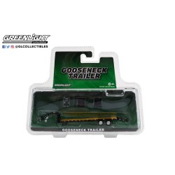 Gooseneck Trailer - Black with Red and White Conspicuity Stripes (Hobby Exclusive)