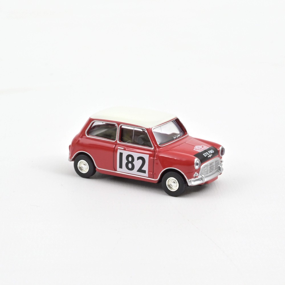 Mini Cooper S 1964 Tartan Red with Racing Number 182 (1:54) Mini Cooper S 1964 Tartan Red with Racing Number 182 (1:54)