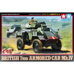 1:48 Британски 7-тонен брониран автомобил Mk.IV