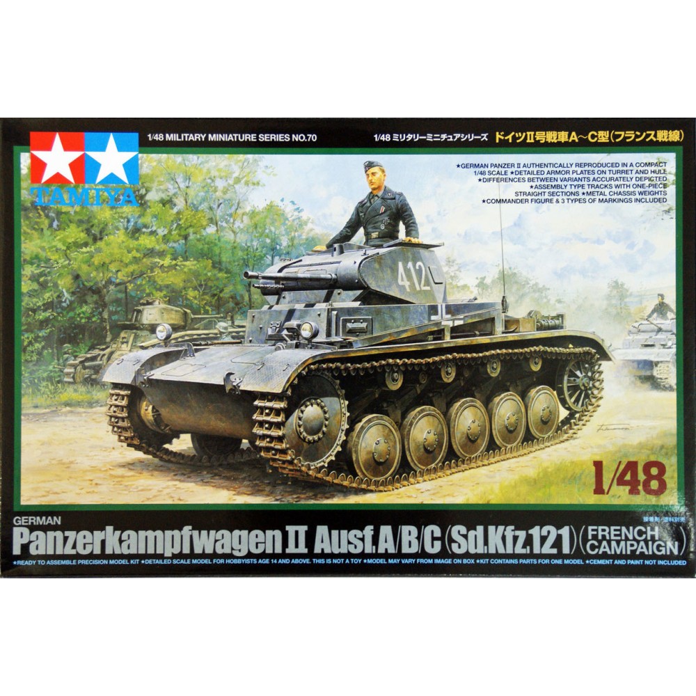 1:48 Германски танк Панцер II модел A/B/C (Сд.Кфз. 121) (Panzerkampfwagen II Ausf. A/B/C (Sd.Kfz. 121)) 1:48 Германски танк Панцер II модел A/B/C (Сд.Кфз. 121) (Panzerkampfwagen II Ausf. A/B/C (Sd.Kfz. 121))