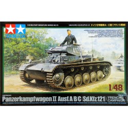 1:48 Германски танк Панцер II модел A/B/C (Сд.Кфз. 121) (Panzerkampfwagen II Ausf. A/B/C (Sd.Kfz. 121))