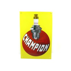 Метална табела - Champion (20x30cm)