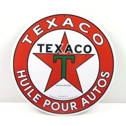 Метална табела - Texaco (d:20cm)