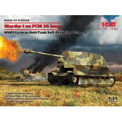 1:35 Marder I на база FCM 36, немско самоходно оръдие от Втората световна война