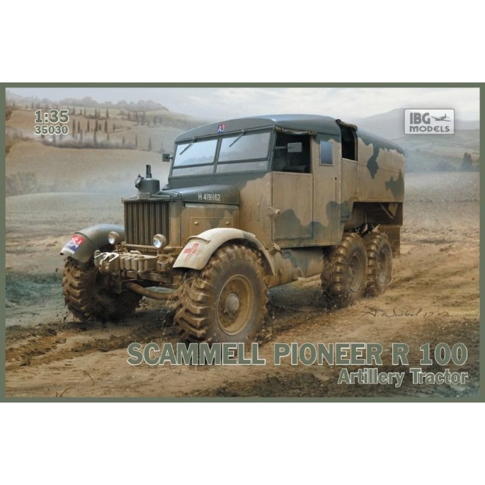 1:35 Артилерийски влекач Скамел Пионер Р100 (Scammell Pioneer R100) 1:35 Артилерийски влекач Скамел Пионер Р100 (Scammell Pioneer R100)