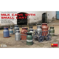 1:35 Бидони за мляко с малка количка (Milk Cans with Small Cart)