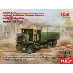 1:35 Британски камион от Втората световна война с общо предназначение Leyland Retriever (ранно производство)