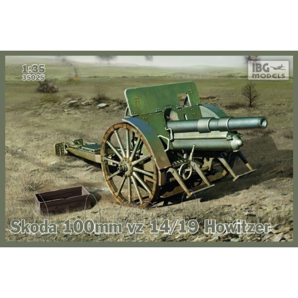 1:35 Гаубица Шкода 100мм вз 14/19 (Skoda 100mm vz 14/19 Howitzer) 1:35 Гаубица Шкода 100мм вз 14/19 (Skoda 100mm vz 14/19 Howitzer)