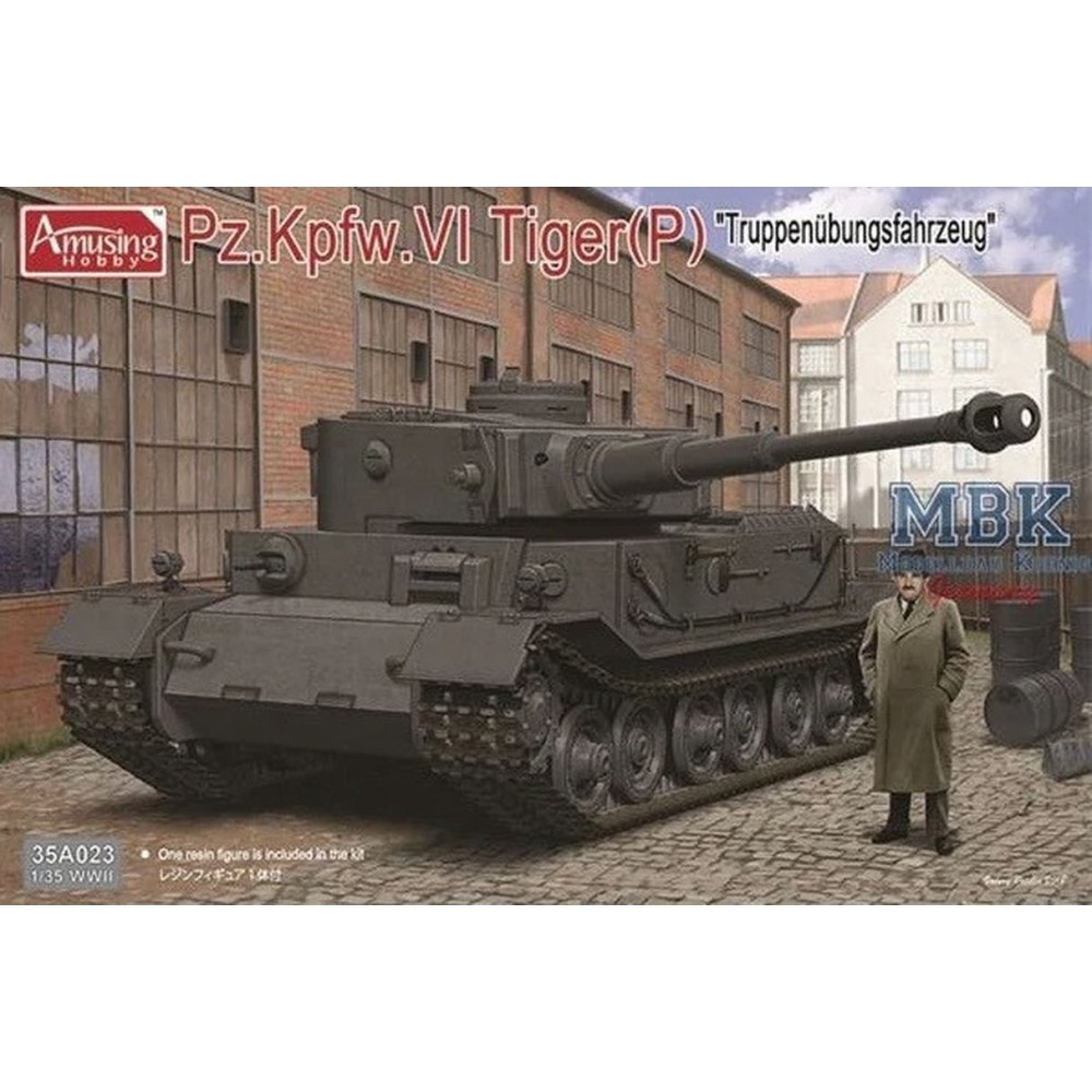 1:35 Германски учебен танк Пз.Кпфв.VI Тигър (П) (Pz.Kpfw.VI Tiger(P) Truppenübungs fahrzeug) 1:35 Германски учебен танк Пз.Кпфв.VI Тигър (П) (Pz.Kpfw.VI Tiger(P) Truppenübungs fahrzeug)