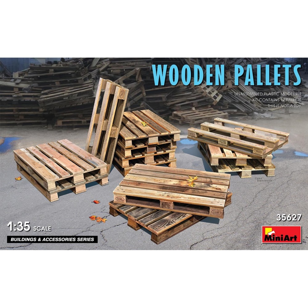 1:35 Дървени палети (Wooden Pallets) 1:35 Дървени палети (Wooden Pallets)