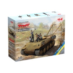 1:35 Наздраве! Между битките на Бергепантер (Bergepanther) (немски танкисти от Втората световна война с Bergepanther)