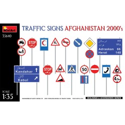 1:35 Пътни знаци. Афганистан 2000-та