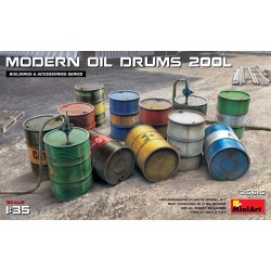 1:35 Съвременни варели за гориво - 200 литра (Modern Oil Drums (200l))
