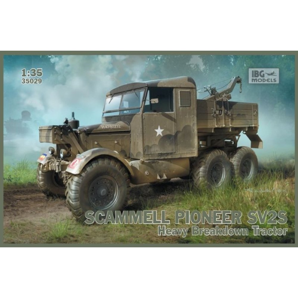 1:35 Тежка ремонтно-евакуационна машина Скамел Пионер СВ/2С (Scammell Pioneer SV/2S Heavy Breakdown) 1:35 Тежка ремонтно-евакуационна машина Скамел Пионер СВ/2С (Scammell Pioneer SV/2S Heavy Breakdown)
