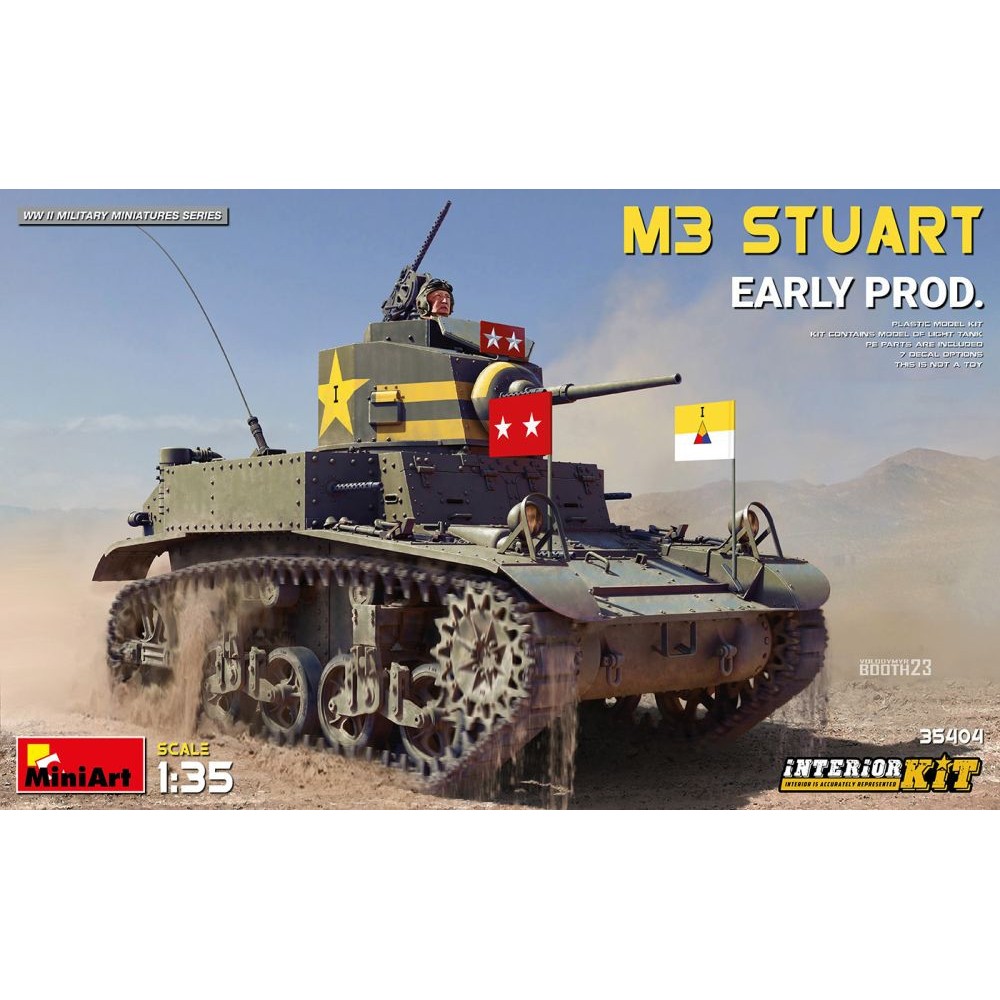 1:35 М3 Стюарт ранна версия (M3 Stuart Early Prod. Interior Kit) 1:35 М3 Стюарт ранна версия (M3 Stuart Early Prod. Interior Kit)