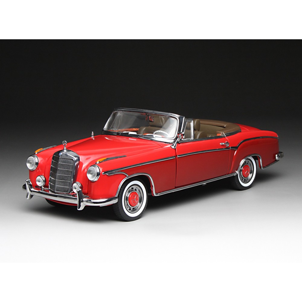 Mercedes-Benz 220 SE Cabriolet - Red/Dark Red, 1960 Mercedes-Benz 220 SE Cabriolet - Red/Dark Red, 1960