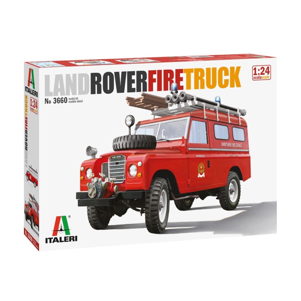 1:24 Пожарен автомобил LAND ROVER FIRE TRUCK 1:24 Пожарен автомобил LAND ROVER FIRE TRUCK