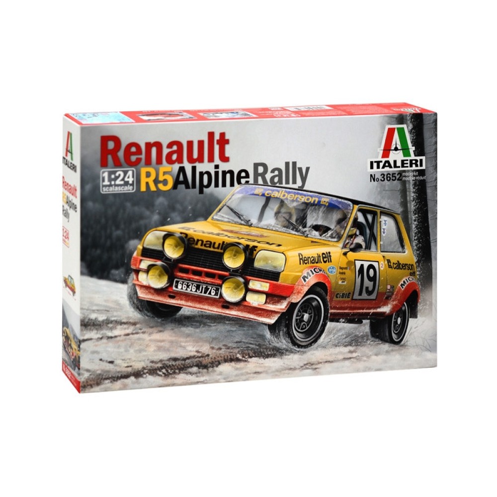 1:24 Състезателен автомобил Рено 5 (RENAULT 5) 1:24 Състезателен автомобил Рено 5 (RENAULT 5)
