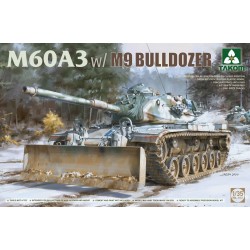 1:35 Американски тежък танк M60A3 с булдозер M9 (M60A3 M9 Bulldozer)