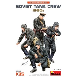 1:35 Съветски Танков Екипаж 1950г. - 4 Фигури