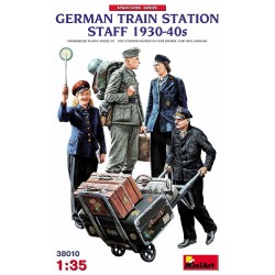 1:35 Немски Гаров Персонал 1930-40г. - 4 фигури